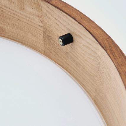 Brilagi - LED Taklampa CARVALHO 3xE27/60W/230V ek körsbär kör 47 cm