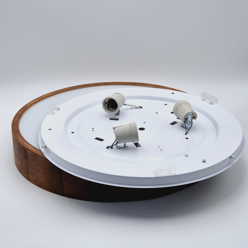 Brilagi - LED Taklampa CARVALHO 3xE27/60W/230V ek körsbär kör 47 cm