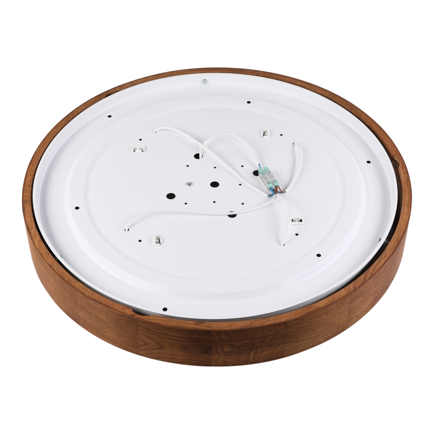 Brilagi - LED taklampa CARVALHO 4xE27/60W/230V ek/körsbär Ø 57,5 cm