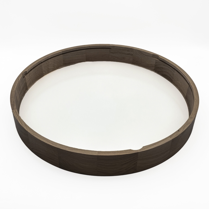 Brilagi - LED taklampa CARVALHO 4xE27/60W/230V ek/valnöt Ø 57,5 cm