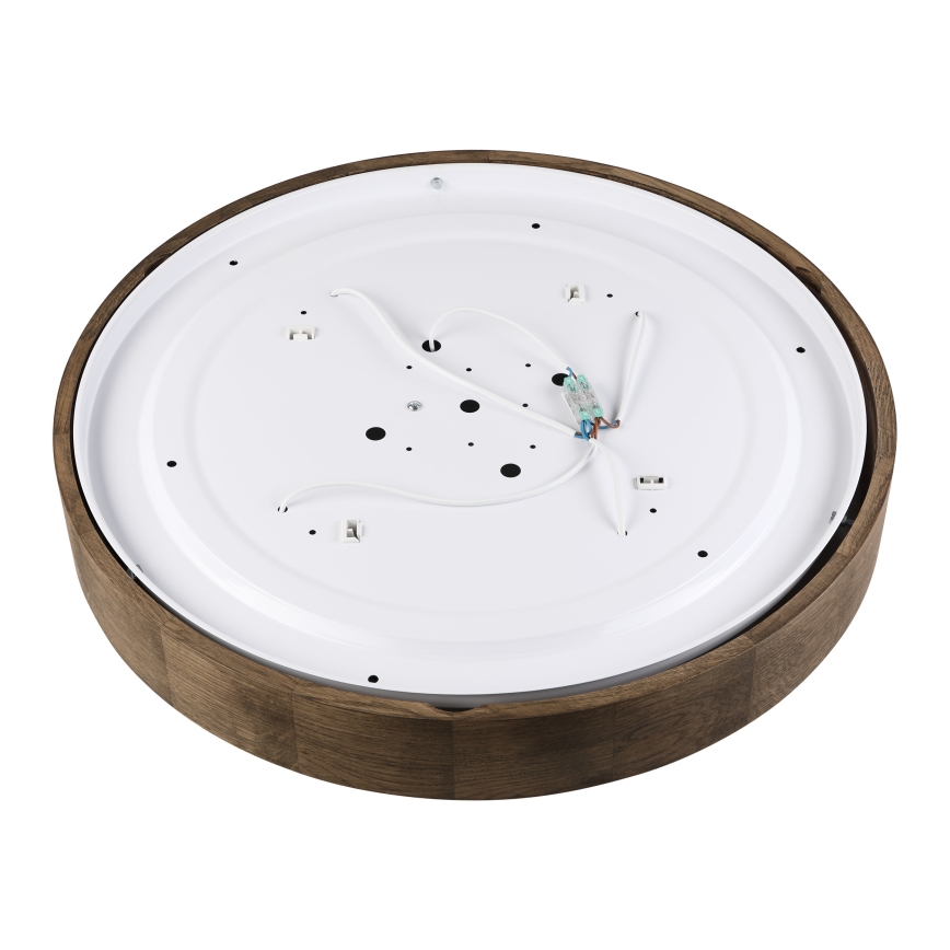Brilagi - LED taklampa CARVALHO 4xE27/60W/230V ek/valnöt Ø 57,5 cm