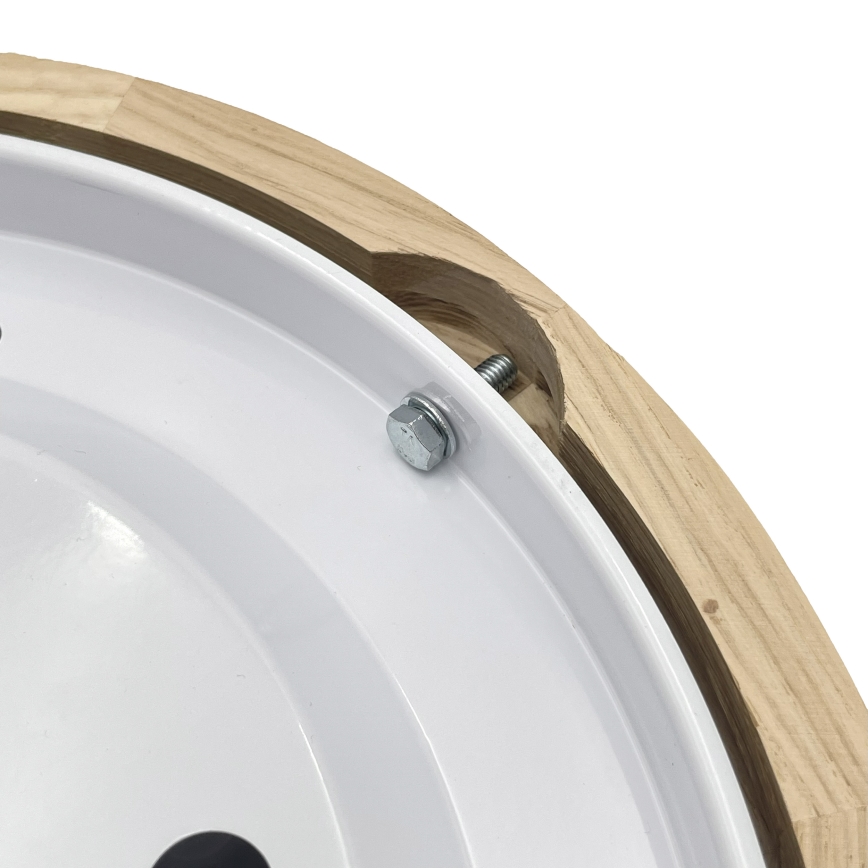 Brilagi - LED-taklampa CARVALHO LED/20W/230V ek Ø 27,5 cm