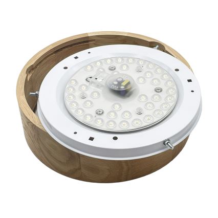 Brilagi - LED-taklampa CARVALHO LED/20W/230V ek Ø 27,5 cm