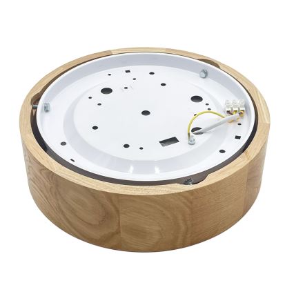 Brilagi - LED-taklampa CARVALHO LED/20W/230V ek Ø 27,5 cm