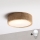Brilagi - LED-taklampa CARVALHO MODERN 1xE27/60W/230V Ø 27,5 cm ek