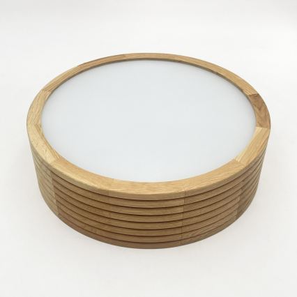 Brilagi - LED-taklampa CARVALHO MODERN 1xE27/60W/230V Ø 27,5 cm ek