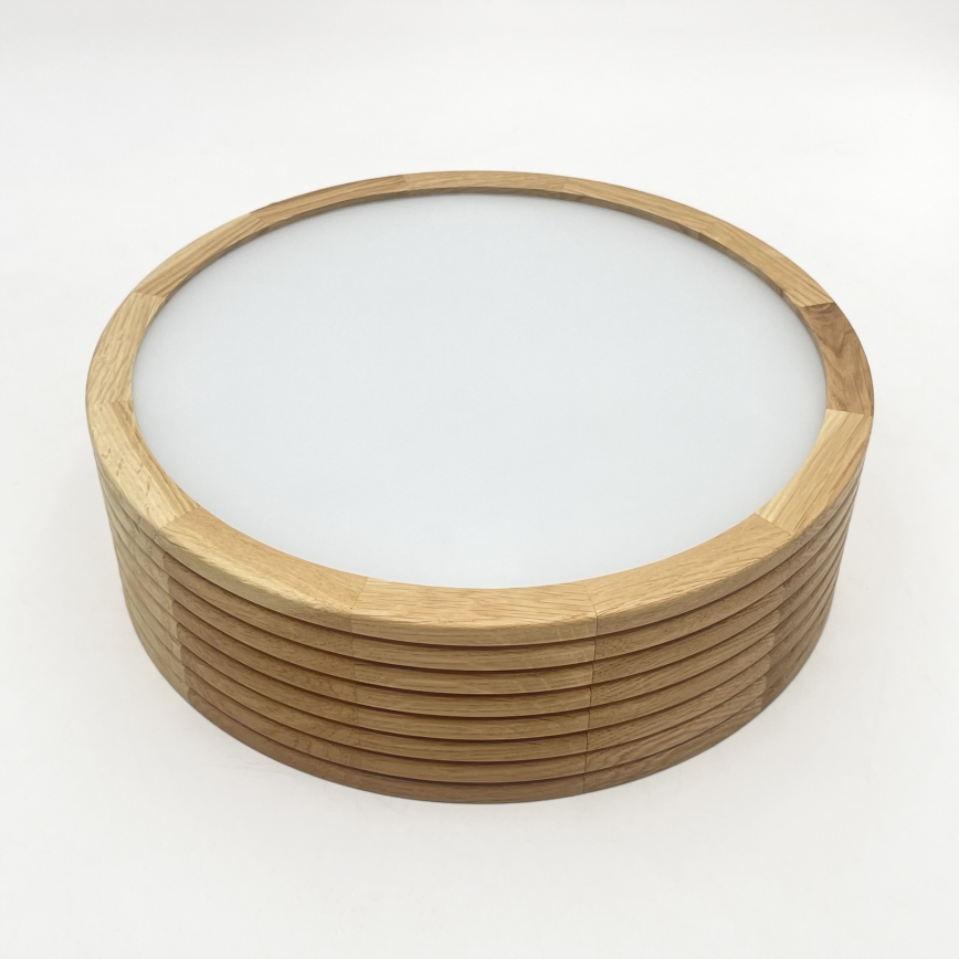 Brilagi - LED-taklampa CARVALHO MODERN 1xE27/60W/230V Ø 27,5 cm ek