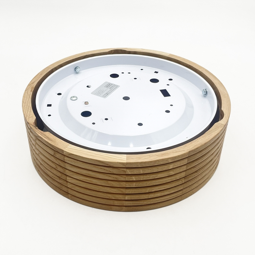 Brilagi - LED-taklampa CARVALHO MODERN 1xE27/60W/230V Ø 27,5 cm ek