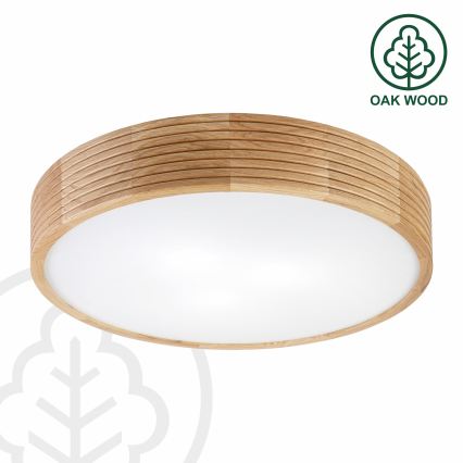 BRILAGI - LED-taklampa CARVALHO MODERN 3xE27/60W/230V Ø 47,5 cm ek