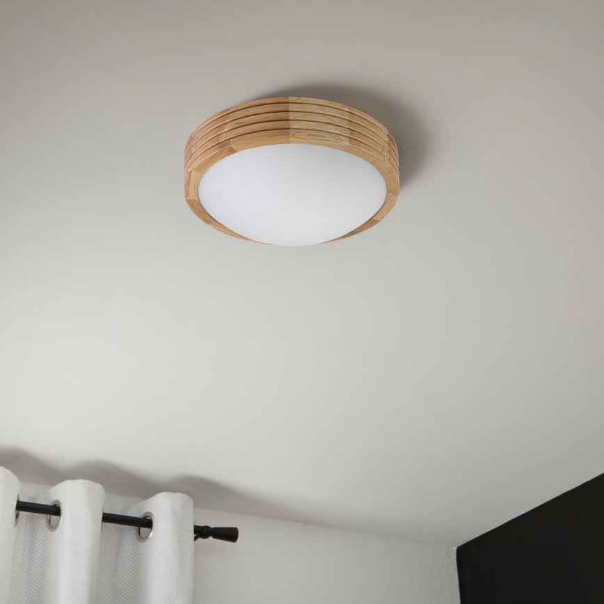 Brilagi - LED-taklampa CARVALHO MODERN SLIM 1xE27/60W/230V pr. 27,5 cm ek