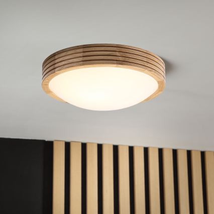Brilagi - LED-taklampa CARVALHO MODERN SLIM 1xE27/60W/230V pr. 27,5 cm ek