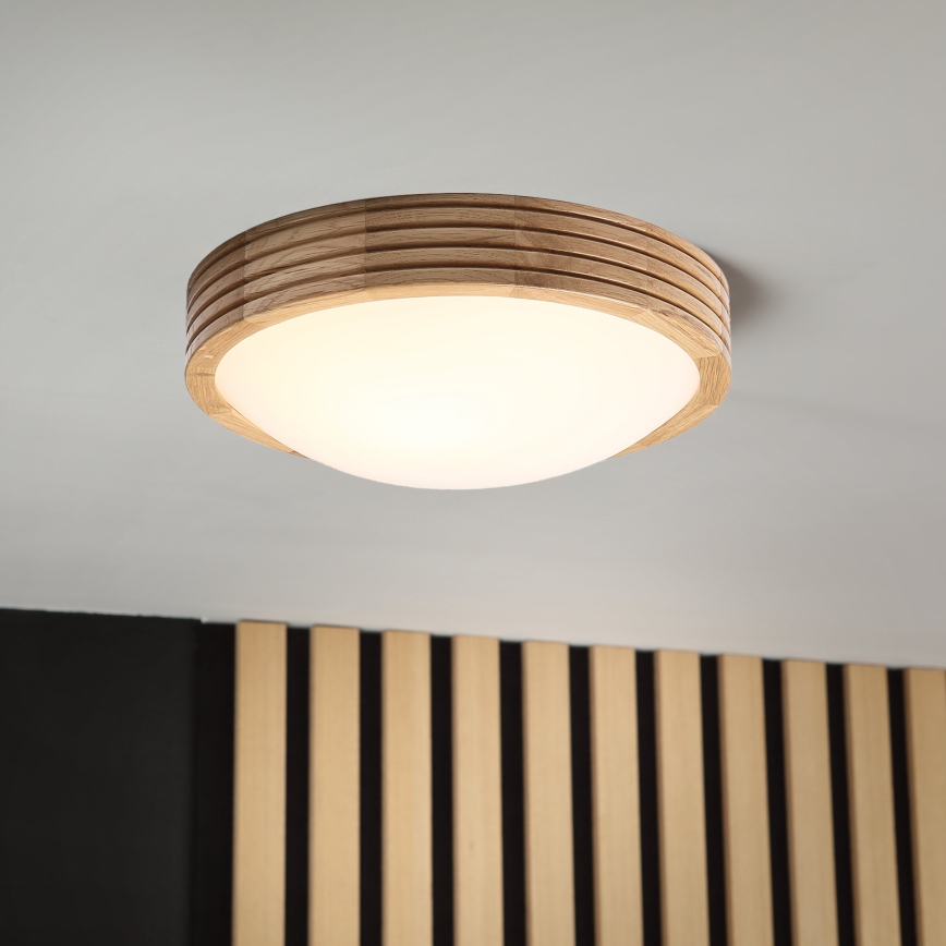 Brilagi - LED-taklampa CARVALHO MODERN SLIM 1xE27/60W/230V pr. 27,5 cm ek