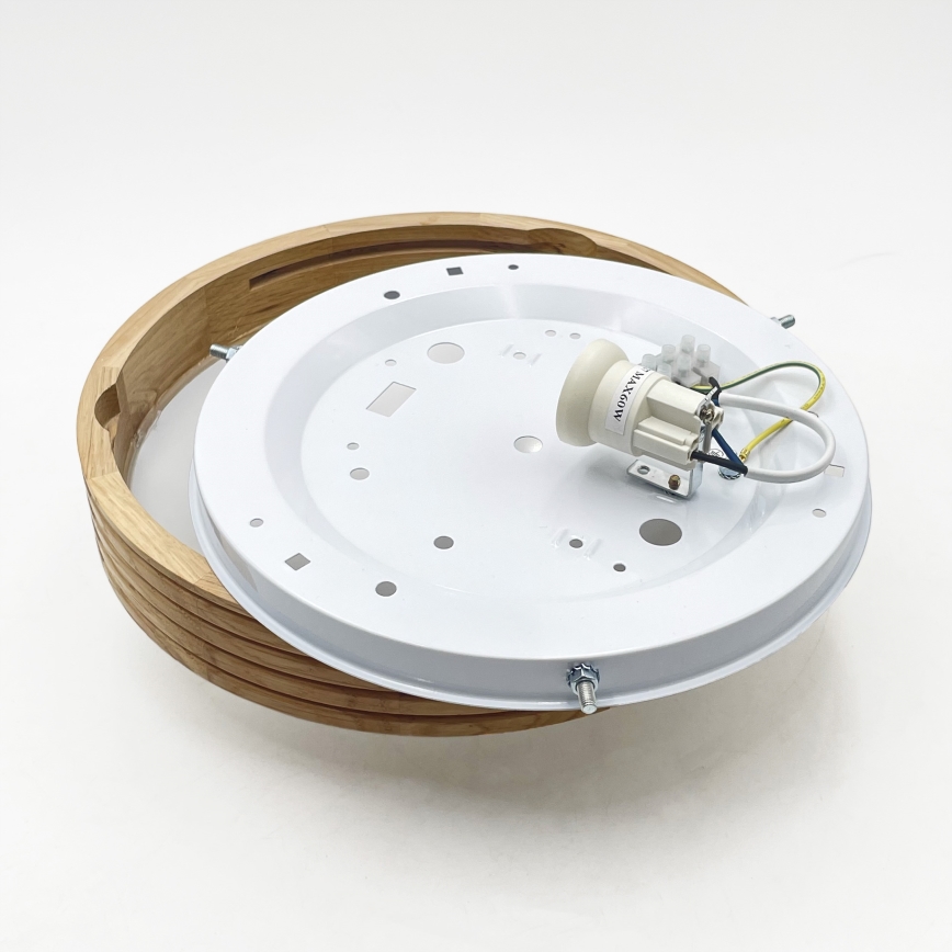 Brilagi - LED-taklampa CARVALHO MODERN SLIM 1xE27/60W/230V pr. 27,5 cm ek