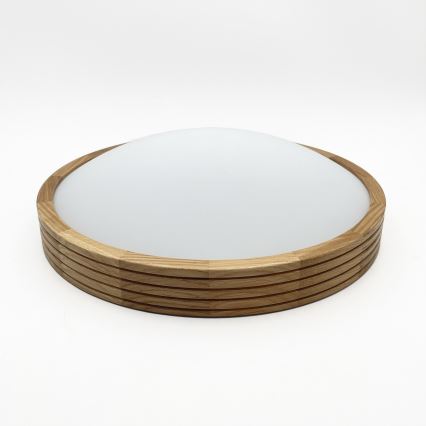 BRILAGI - LED taklampa CARVALHO MODERN SLIM 2xE27/60W/230V Ø 37,5 cm ek