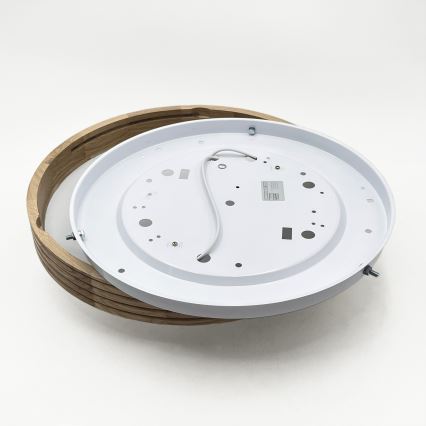 BRILAGI - LED taklampa CARVALHO MODERN SLIM 2xE27/60W/230V Ø 37,5 cm ek