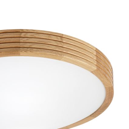 BRILAGI - LED taklampa CARVALHO MODERN SLIM 2xE27/60W/230V Ø 37,5 cm ek