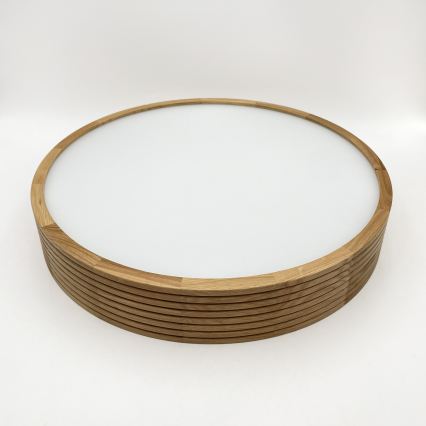 Brilagi - LED taklampa CARVALHO MODERN SLIM 3xE27/60W/230V Ø 47,5 cm ek