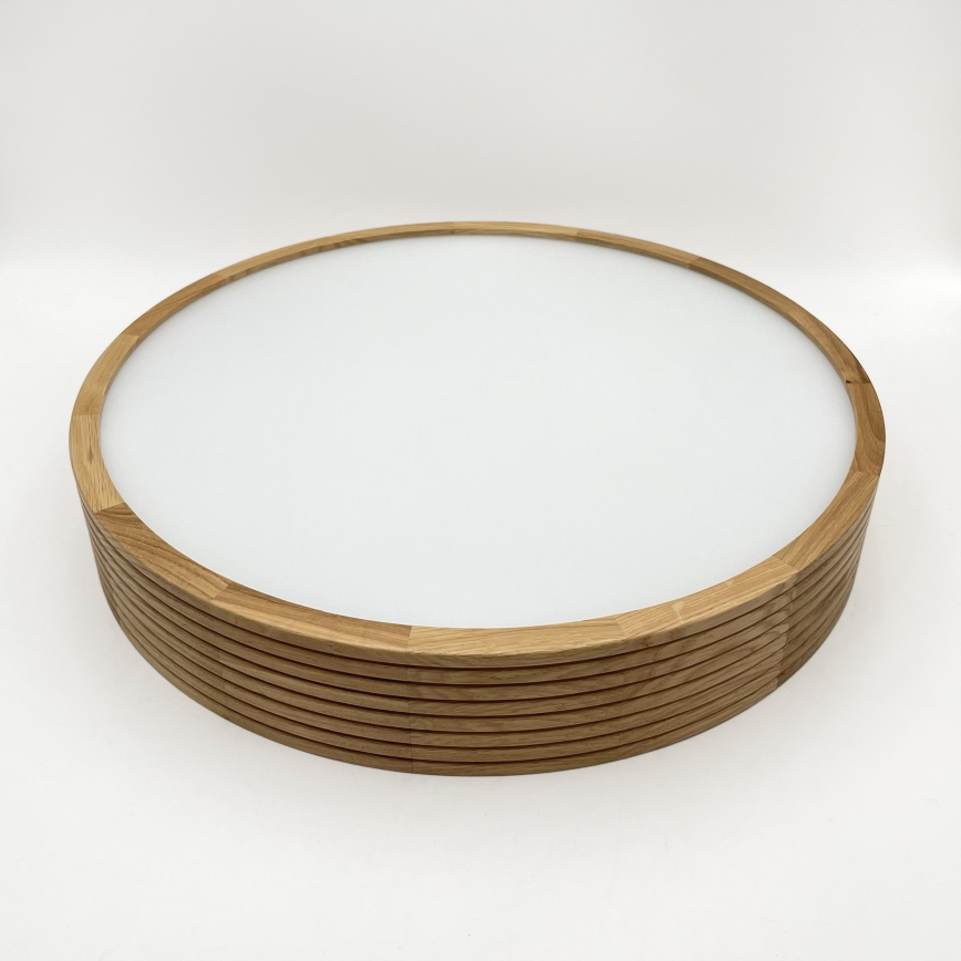 Brilagi - LED taklampa CARVALHO MODERN SLIM 3xE27/60W/230V Ø 47,5 cm ek