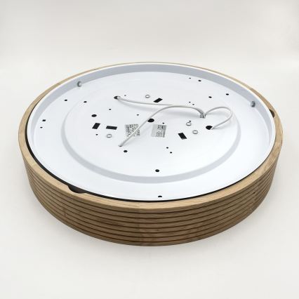 Brilagi - LED taklampa CARVALHO MODERN SLIM 3xE27/60W/230V Ø 47,5 cm ek