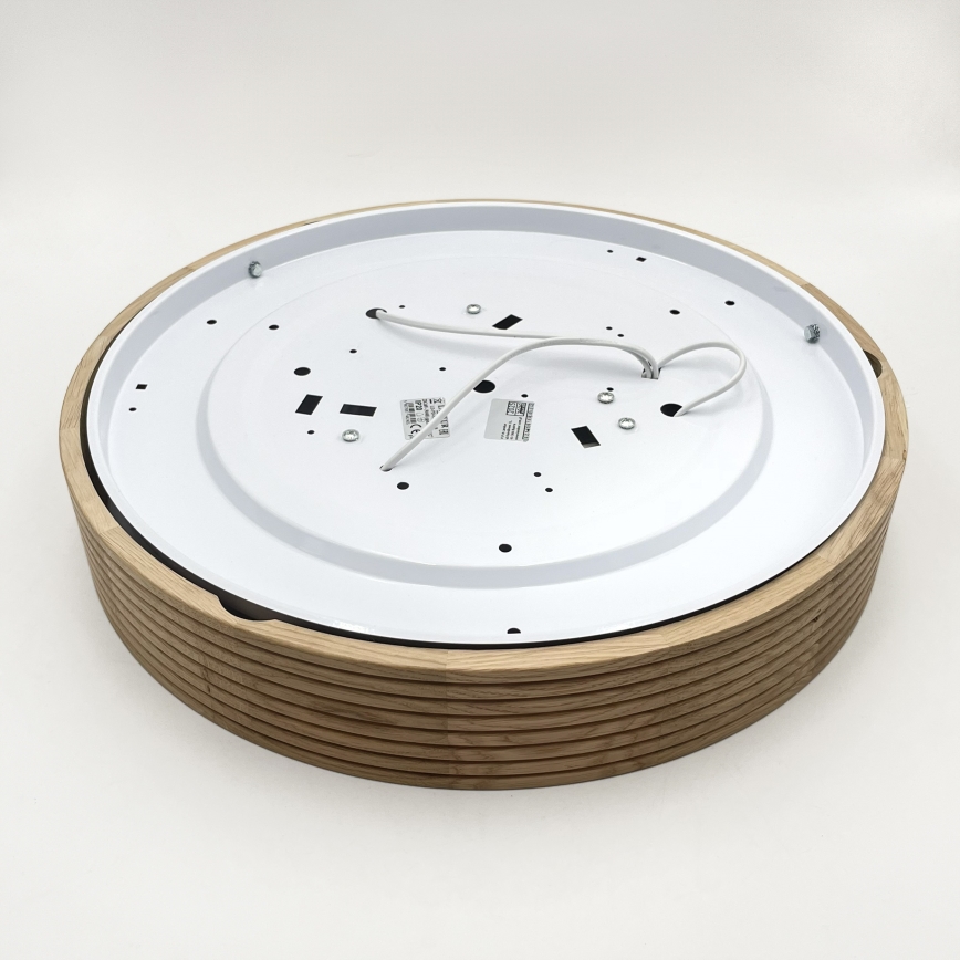 Brilagi - LED taklampa CARVALHO MODERN SLIM 3xE27/60W/230V Ø 47,5 cm ek