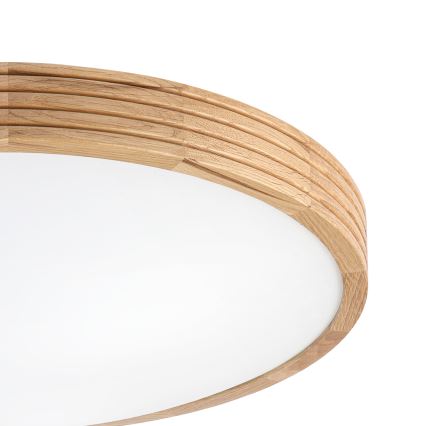 Brilagi - LED taklampa CARVALHO MODERN SLIM 3xE27/60W/230V Ø 47,5 cm ek