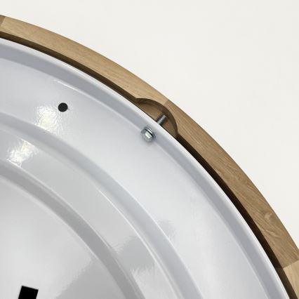 Brilagi - LED taklampa CARVALHO MODERN SLIM 3xE27/60W/230V Ø 47,5 cm ek