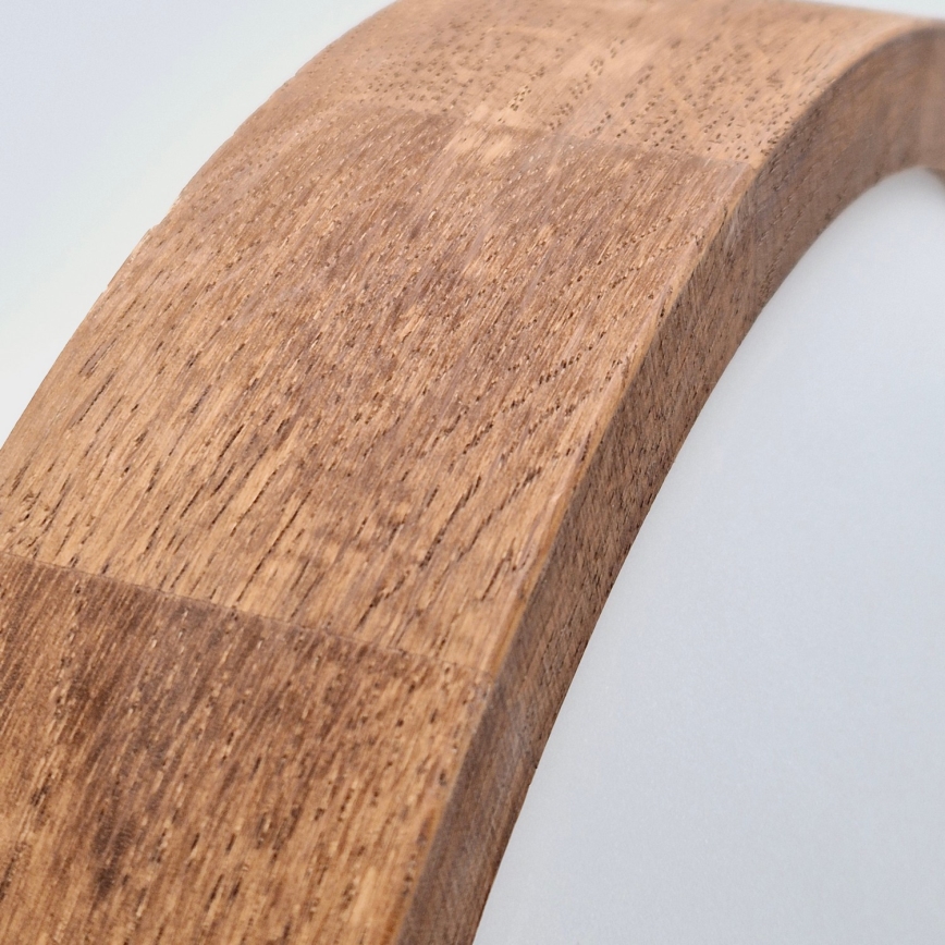 Brilagi - LED taklampa CARVALHO SLIM 1xE27/60W/230V ek körsbär diameter 27 cm