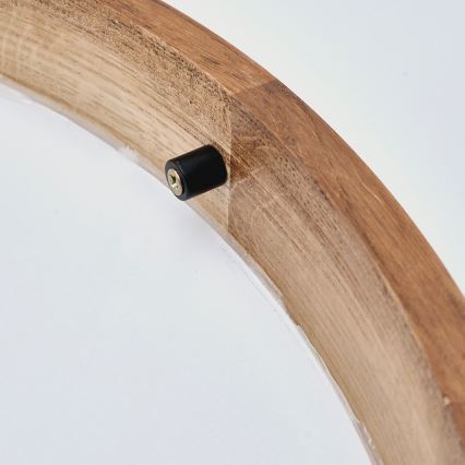 Brilagi - LED taklampa CARVALHO SLIM 1xE27/60W/230V ek körsbär diameter 27 cm