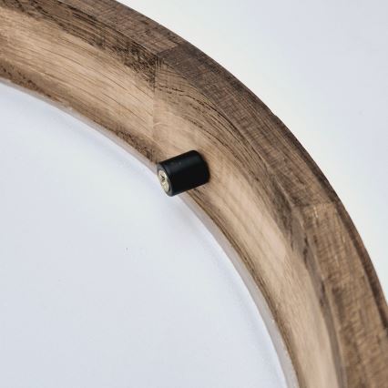 BRILAGI - LED taklampa CARVALHO SLIM 2xE27/15W/230V ek/valnöt Ø 37 cm