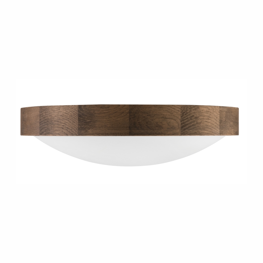 BRILAGI - LED taklampa CARVALHO SLIM 2xE27/15W/230V ek/valnöt Ø 37 cm