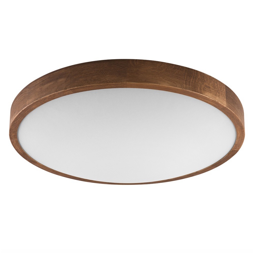 BRILAGI - LED-taklampa CARVALHO SLIM 3xE27/15W/230V, ek-körsbär, Ø 47 cm