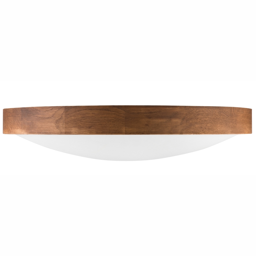 BRILAGI - LED-taklampa CARVALHO SLIM 3xE27/15W/230V, ek-körsbär, Ø 47 cm