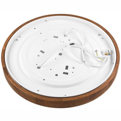 Brilagi - LED Taklampa CARVALHO SLIM 3xE27/60W/230V ek körsbär, diam. 47 cm