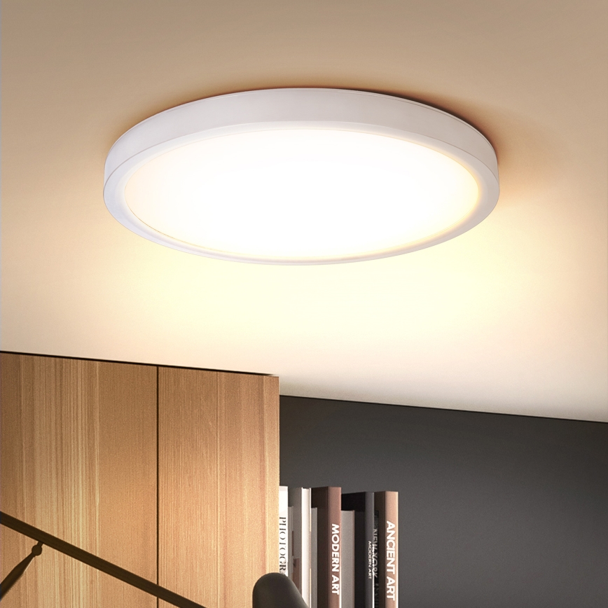 Brilagi - LED-taklampa ESTELA LED/18W/230V Ø 30 cm vit
