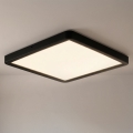Brilagi - LED-taklampa ESTELA SQUARE LED/24W/230V 31x31 cm svart