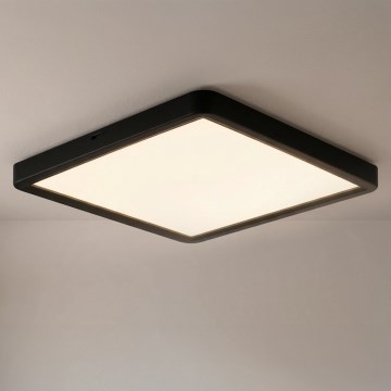Brilagi - LED-taklampa ESTELA SQUARE LED/24W/230V 31x31 cm svart