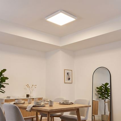 Brilagi - LED-taklampa ESTELA SQUARE LED/24W/230V 31x31 cm vit