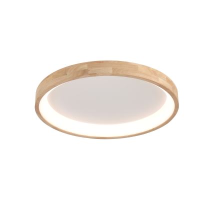 Brilagi - LED-taklampa FALCON WOOD LED/60W/230V 3000/4000/6000K Ø 80 cm trä