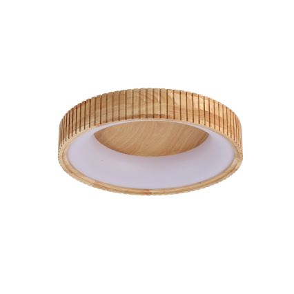 Brilagi - LED-taklampa FALCON WOOD MODERN LED/30W/230V 3000/4000/6000K Ø 45 cm trä