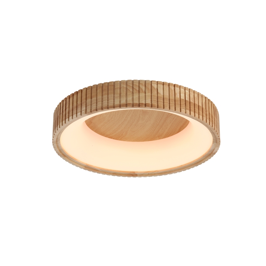 Brilagi - LED-taklampa FALCON WOOD MODERN LED/30W/230V 3000/4000/6000K Ø 45 cm trä