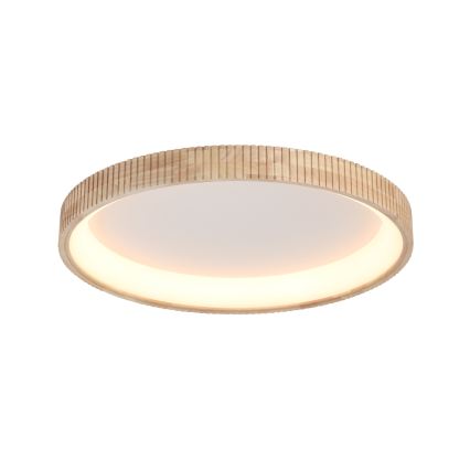 Brilagi - LED-takarmatur FALCON WOOD MODERN LED/60W/230V 3000/4000/6000K Ø 80 cm, träutförande