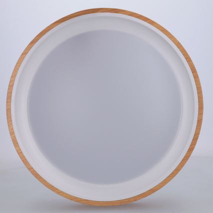 Brilagi - LED taklampa FLOCO LED/24W/230V Ø 30 cm trädekor/vit