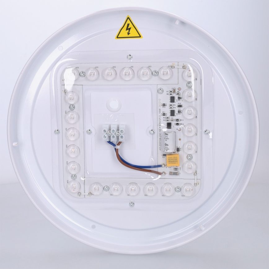 Brilagi - LED taklampa FLOCO LED/24W/230V Ø 30 cm trädekor/vit