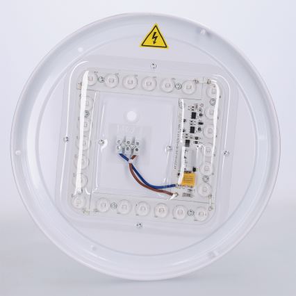 Brilagi - LED-taklampa FLOCO LED/24W/230V Ø 30 cm trädekor/svart