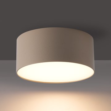 Brilagi - LED taklampa för badrum FORIS LED/14W/230V Ø 12 cm beige IP44