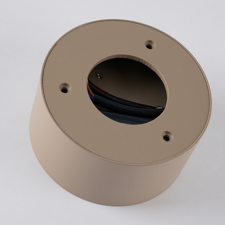 Brilagi - LED badrumstaklampa FORIS LED/20W/230V Ø 15 cm beige IP44