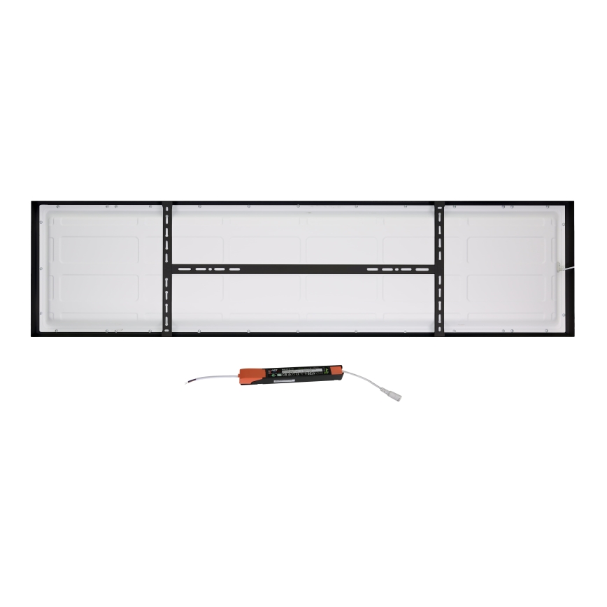 Brilagi- LED taklampa för badrum FRAME LED/40W/230V 120x30 cm IP44 svart