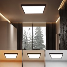 Brilagi - LED taklampa för badrum FRAME LED/50W/230V 3000/4000/6000K IP44 svart