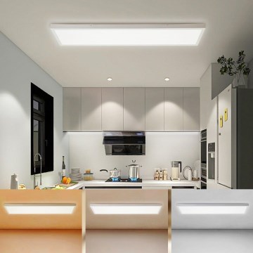 Brilagi - LED taklampa för badrum FRAME LED/50W/230V 30x120 cm 3000/4000/6000K IP44 vit