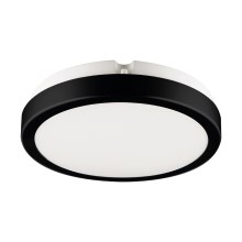 Brilagi - LED taklampa för badrum PERA LED/12W/230V diameter 18 cm IP65 svart
